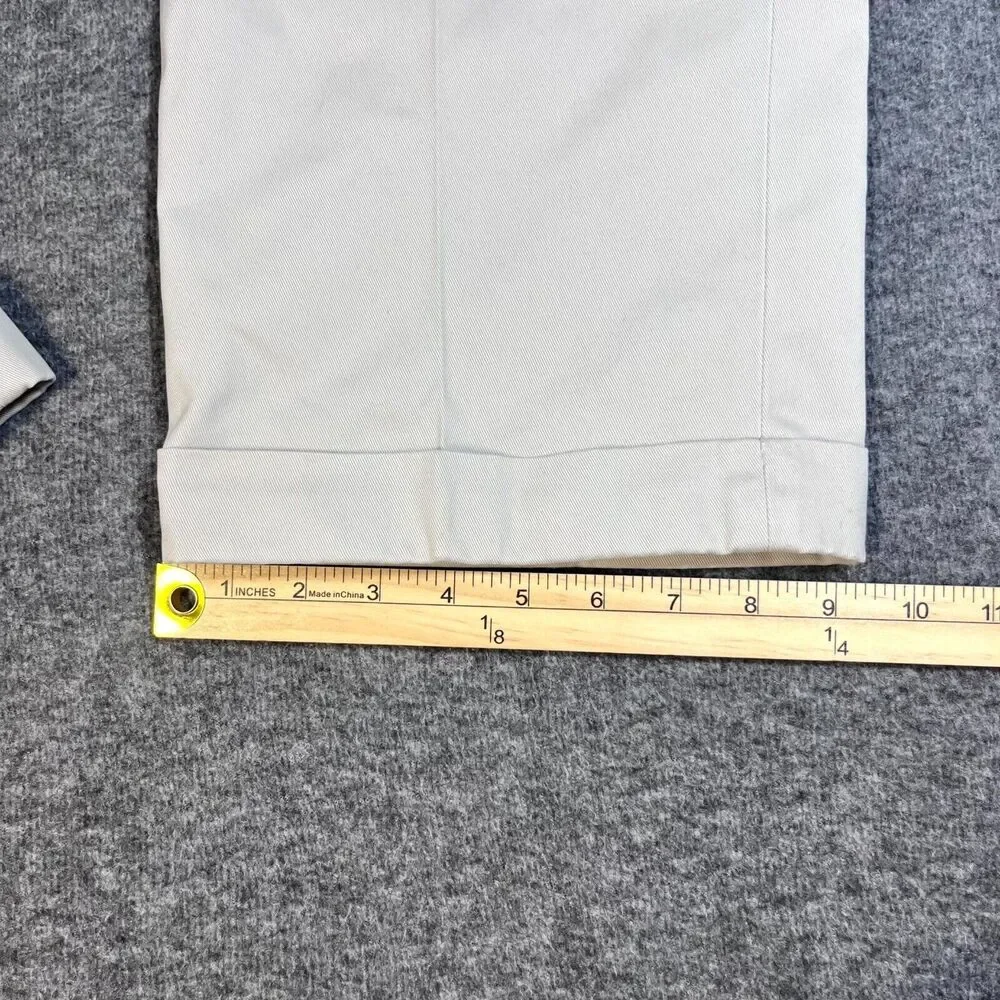 Brooks Brothers Pants Mens 37x30 Tan Khaki Advantage Chino Elliot Golf Slacks
